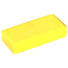 LEGO Yellow Tile 1 x 2 without Groove (3069)