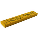 LEGO Yellow Tile 1 x 6 with Wood Grain (6636 / 83086)