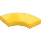 LEGO Yellow Tile 2 x 2 Curved Corner (27925)