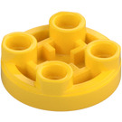 LEGO Yellow Tile 2 x 2 Round Inverted (3567)