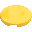 LEGO Amarillo Plana 3 x 3 Circular (67095)