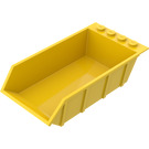 LEGO Amarillo Volquete 4 x 6 con espigas sólidas (15455)