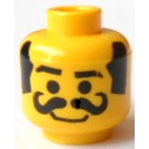 LEGO Yellow  Town Head (Safety Stud) (3626)