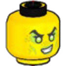 LEGO Giallo Tox Testa (Perno solido incassato) (3274)