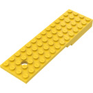 LEGO Yellow Trailer Base 4 x 14 x 1