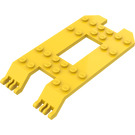 LEGO Gelb Anhänger Basis 6 x 12 x 1.333 (30263)