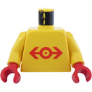 LEGO Yellow  Trains Torso (973)