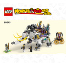 LEGO Yellow Tusk Elephant 80043 Instructies