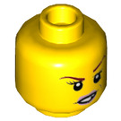 LEGO Yellow Ultimate Macy Minifigure Head (Recessed Solid Stud) (3626 / 23768)