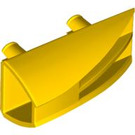 LEGO Geel Voertuig Kant Flaring Intake 1 x 4 (30647)