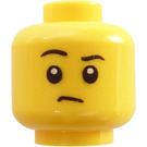 LEGO Gelb Violin Kid Kopf (Einbau-Vollbolzen) (3626)