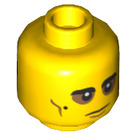 LEGO Yellow Vito Minifigure Head (Recessed Solid Stud) (3626 / 66003)