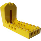 LEGO Yellow Wagon Bottom 4 x 10 x 5 (30627)