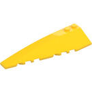 LEGO Amarillo Cuña 10 x 3 x 1 Doble Redondeado Izquierda (50955)