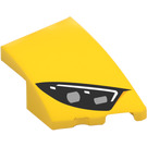 LEGO Yellow Wedge 2 x 3 Right with Headlights (80178)