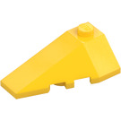 LEGO Geel Wig 2 x 4 Drievoudig Links (43710)