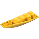 LEGO Geel Wig 2 x 6 Dubbele Omgekeerd Links (41765)