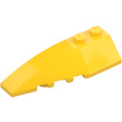 LEGO Keltainen Kiila 2 x 6 Kaksinkertainen Vasen (5830 / 41748)