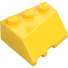 LEGO Jaune Pièce de monnaie 3 x 3 Droite (48165)