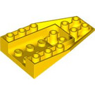 LEGO Geel Wig 6 x 4 Omgekeerd (4856)