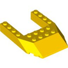 LEGO Giallo Cuneo 6 x 8 con Ritaglio (32084)