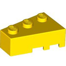 LEGO Geel Wig Steen 3 x 2 Links (6565)