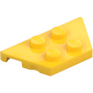 LEGO Jaune Pièce de monnaie assiette 2 x 4 (51739)