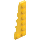 LEGO Jaune Pièce de monnaie assiette 2 x 6 La gauche (78443)