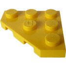 LEGO Jaune Coin assiette 3 x 3 Coin (2450)