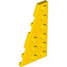 LEGO Geel Wig Plaat 3 x 6 Vleugel Links (54384)