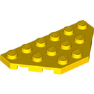 LEGO Yellow Wedge Plate 3 x 6 with 45º Corners (2419 / 43127)