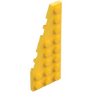 LEGO Jaune Pièce de monnaie assiette 3 x 8 Aile La gauche (50305)