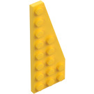 LEGO Jaune Pièce de monnaie assiette 3 x 8 Aile Droite (50304)