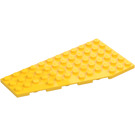 LEGO Amarillo Cuña Placa 6 x 12 Ala Izquierda (3632 / 30355)