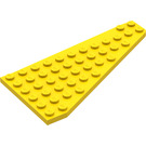 LEGO Yellow Wedge Plate 7 x 12 Wing Left (3586)