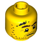 LEGO Yellow Welder Head (Recessed Solid Stud) (3626 / 14628)