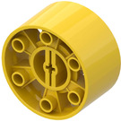 LEGO Yellow Wheel 24 x 43 Technic (3739)