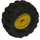 LEGO Wheel Rim Ø18 x 14 with Pin Hole with Tire Balloon Wide Ø37 x 18 (55981)