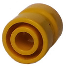 LEGO Yellow Wheel Rim 8mm x 9mm (Round Hole) (30027)