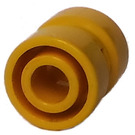 LEGO Giallo Ruota Bordo 8mm x 9mm (Foro rotondo) (30027)