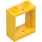 LEGO Geel Raamkozijn 1 x 2 x 2 (60592 / 79128)