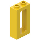 LEGO Giallo Telaio della finestra 1 x 2 x 3 (3233 / 4035)