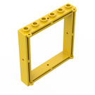 LEGO Yellow Window Frame 1 x 6 x 5