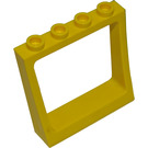 LEGO Giallo Telaio della finestra Quadrato slightly sloped