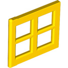 LEGO Yellow Window Pane 2 x 4 x 3  (4133)