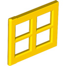 LEGO Jaune Fenêtre Pane 2 x 4 x 3  (4133)