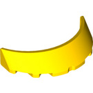 LEGO Yellow Windscreen 3 x 6 x 1 Curved (62360)