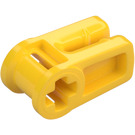 LEGO Yellow Wire Clip with Cross Hole (49283)