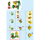 LEGO Yellow Yoshi's Fruit Tree Set 30509 Instructions