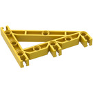 LEGO Yellow Znap Beam Angle 8 Holes (32214)